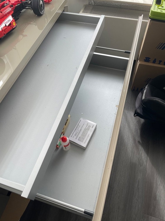 Image 1 of Interlübke 4 meter long hanging cupboard taupe