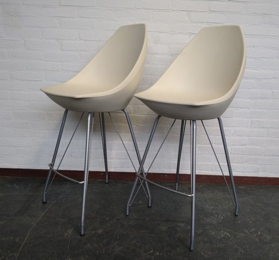 Image 1 of 2x bar stool Roberto Foschia for MIDJ