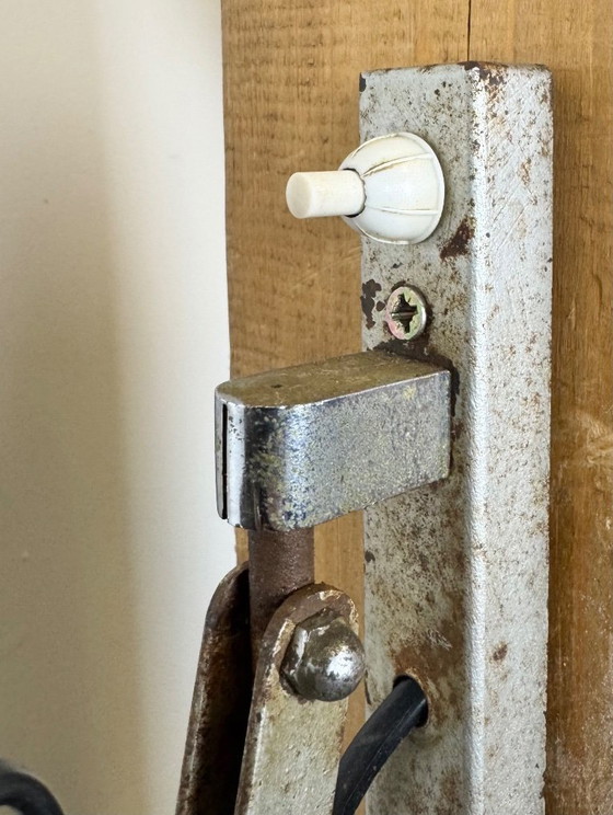 Image 1 of Lampada da parete industriale a forbice di metà secolo, anni '50