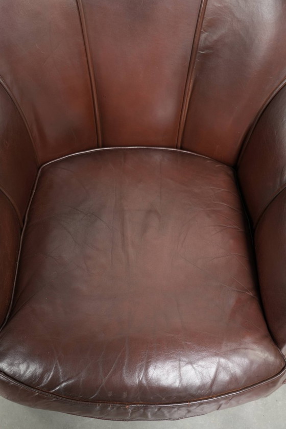 Image 1 of Comfortable sheepskin armchair with beautiful colors and nice details