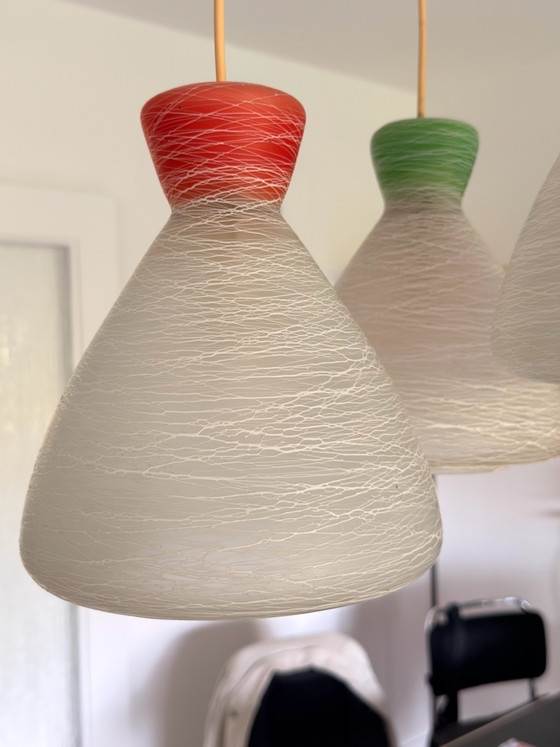Louis Kalff Philips Pendelleuchte, Pendelleuchten, Glas, Metall, Gelb (Foto 11 von 11)