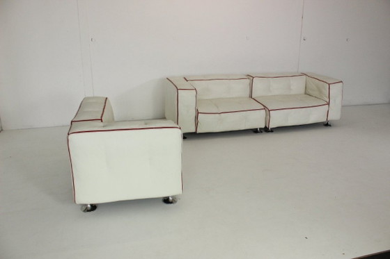 Image 1 of Bretz Don Corleone leather corner sofa designer couch