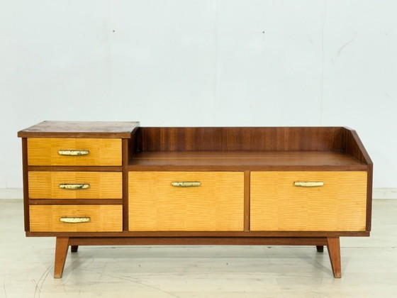 Image 1 of Zeer mooie vintage ladekast / dressoir / kaptafel / halkast / slaapkamerkast