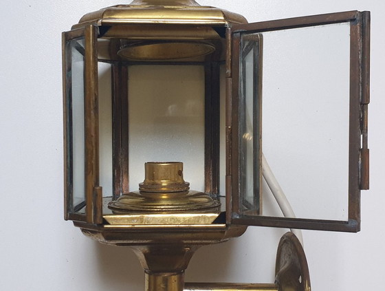 2 lanterne antiche lampade da carrozza lampade da esterno – Applique, Ottone (photo 16 of 27)