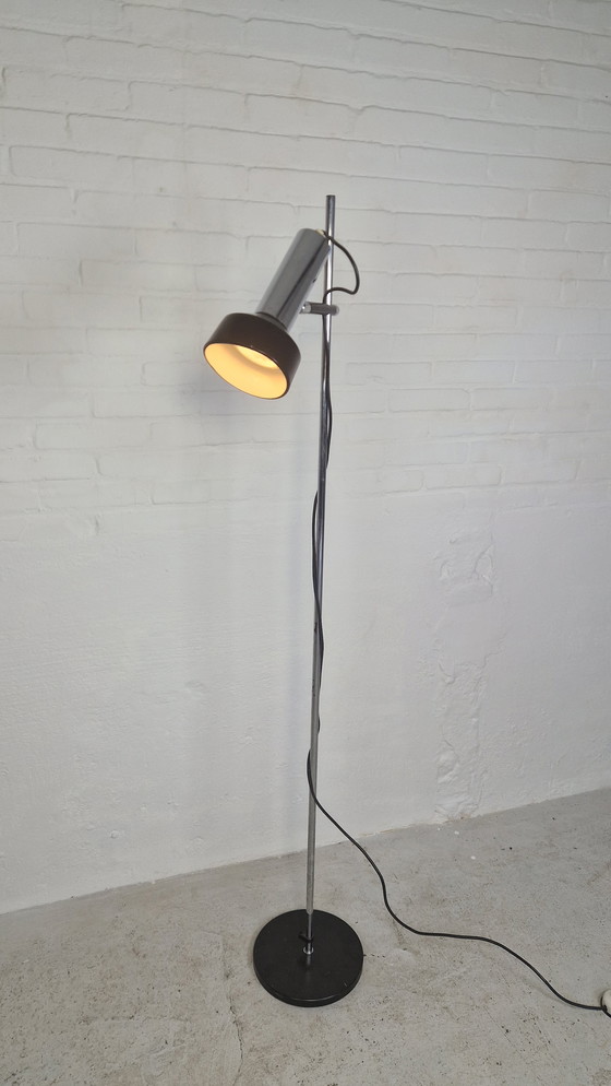 Image 1 of Lampadaire vintage Hala avec 1 spot, 1970