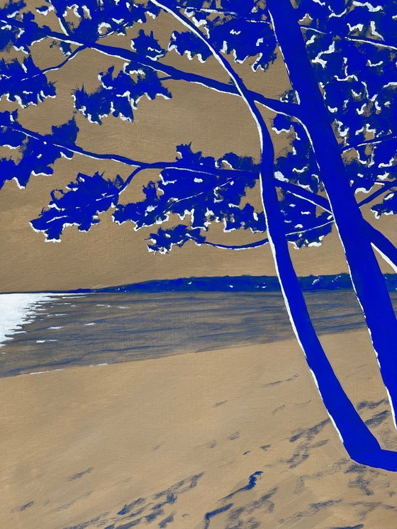 Image 1 of Acryl Auf bespanntem Keilrahmen. Format 61x50cm.