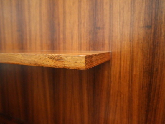 Image 1 of Groot Vintage Palissander Wandsysteem / Wandrek – Jaren ’60 (431 cm)