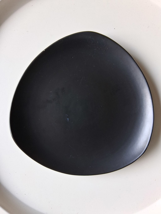 Art Deco presenteerbord, aardewerk