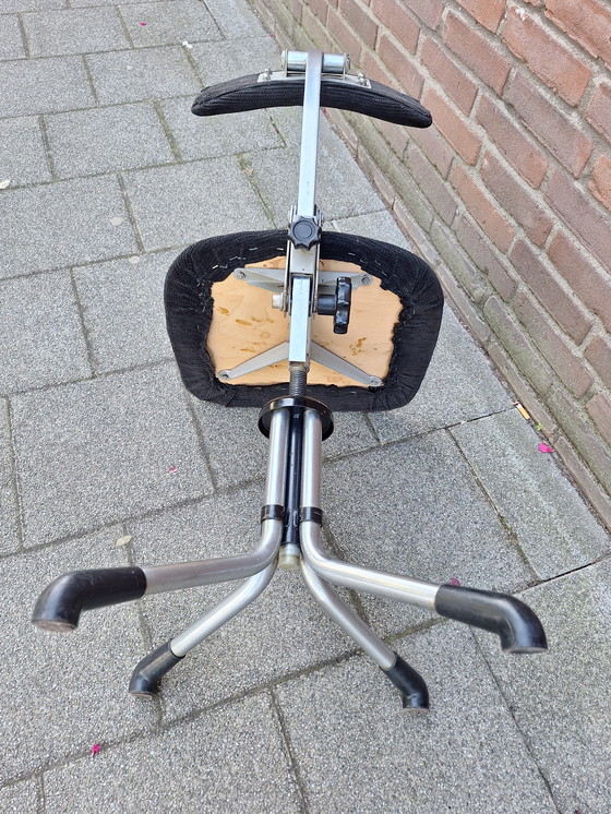 Image 1 of Gispen 360 Dutch design bureaustoel - zwarte ribstof 