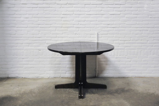 Mesa de comedor redonda extensible Thonet