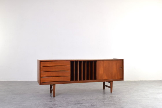 Image 1 of Mid-Century Teak Hi-Fi Sideboard Ulvö by Erik Wørts for Ikea, 1960s.