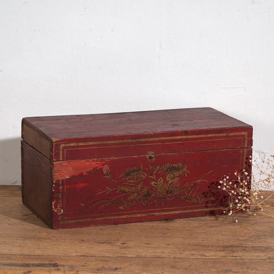 Piccola scatola antica con dettagli floreali (c.1900) #30 – Oggetti decorativi (photo 8 of 40)