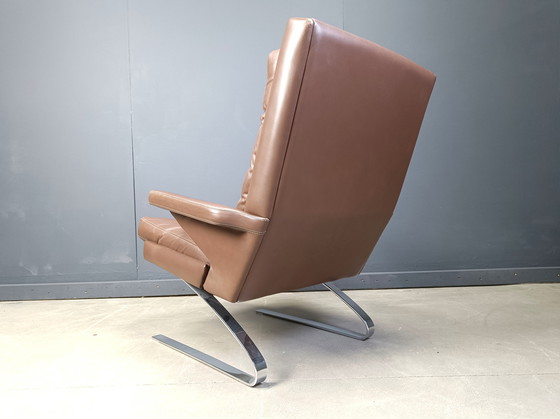 Image 1 of Poltrona Swing Lounge di Reinhold Adolf e Hans-Jürgen Schräpfer per COR, anni &#39;70