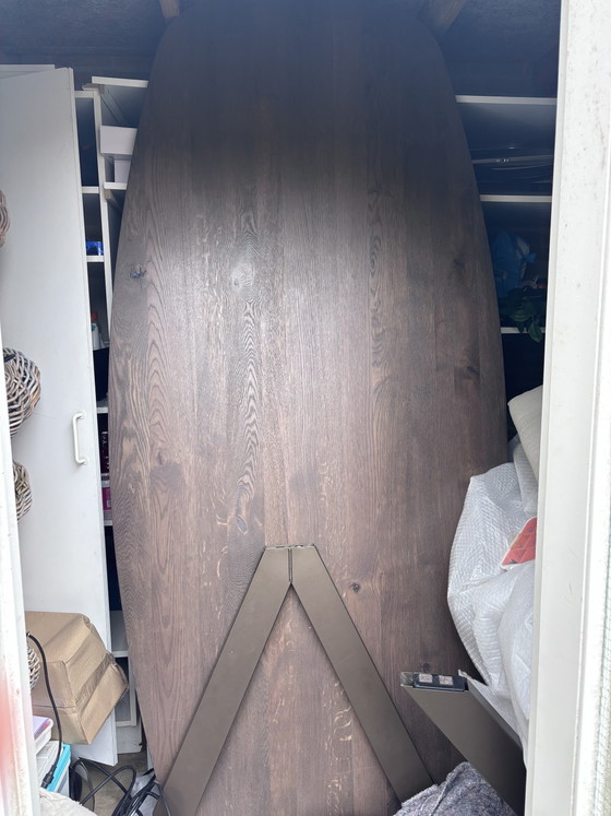 Image 1 of Prachtige chiqe grote eettafel met matrix poot 