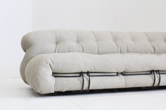 Image 1 of Soriana 3-seater sofa by Afra & Tobia Scarpa for Cassina Italy