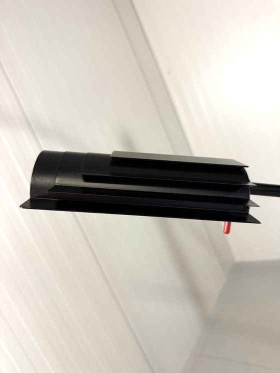 Image 1 of Lampadaire réglable Robert Haussmann pour Swiss Lamps International 1980