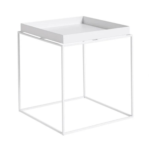 Heutabletttisch mittelweiß