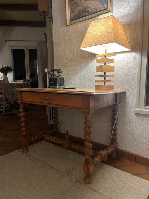 Table bureau style Louis XIII, époque XIXème