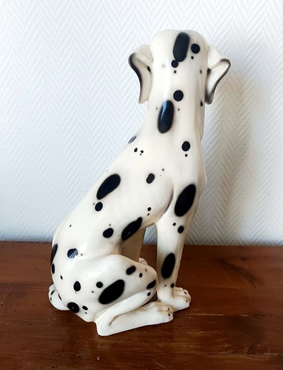 Image 1 of Vintage ceramic Dalmatian dog, Italy 1970