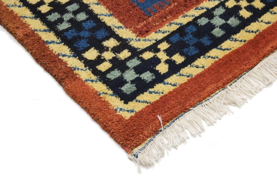 Image 1 of Original Modern Indo Gabbeh Wool Rug 235 x 174 cm