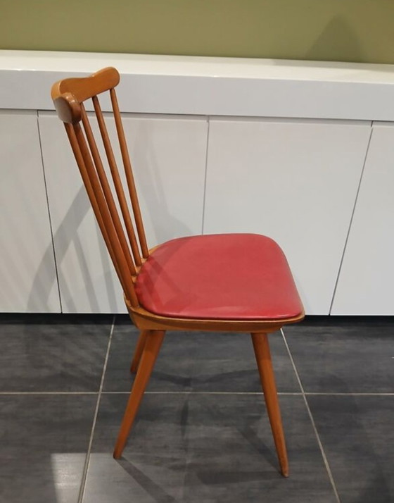 Image 1 of Set di 4 sedie Baumann Menuet, vintage anni '70


