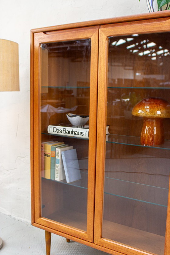 Image 1 of Vetrina vintage in teak, credenza, cassettiera, design danese