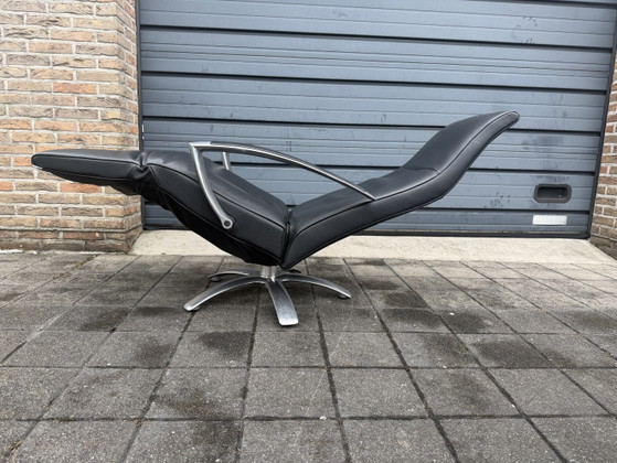 Image 1 of Recente Jori Brainbuilder relax zwart leder, medi, mono-move