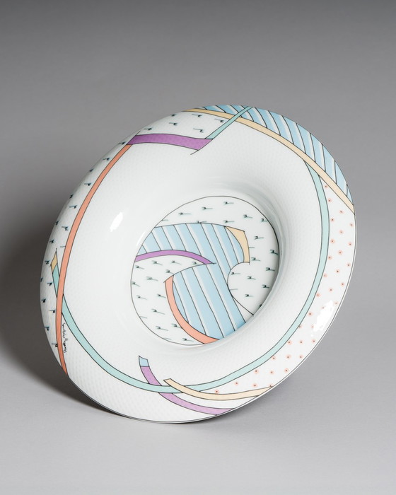 Image 1 of Tapio Wirkkala & Dorothy Hafner pour Rosenthal, Duo de vases et de bols "Century New Wave", Allemagne, vers les années 1980