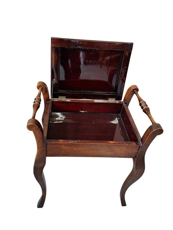 Image 1 of Elegant Vintage Bedroom Stool