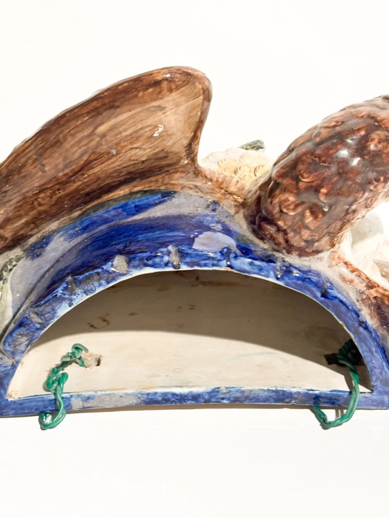 Étagère murale en céramique Ginori pour fleurs - Douche en forme d'aigle – Objets déco, Ceramic (photo 12 of 14)