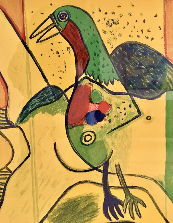 Image 1 of serigrafia, Corneille, 'Nu jaune'