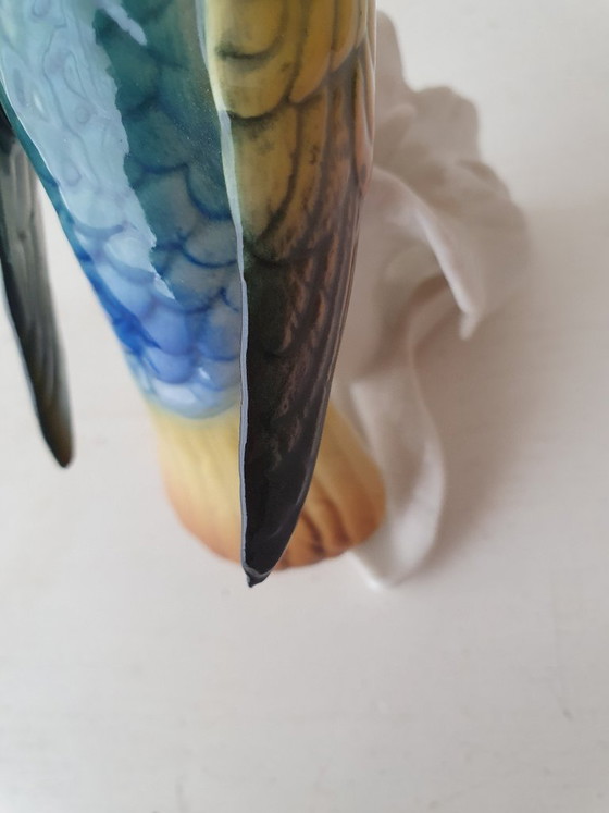 Image 1 of Karl Ens porseleinen kolibrie – handbeschilderd- perfecte staat