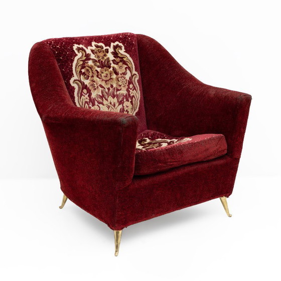 Image 1 of Ico Parisi Sillones italianos modernos de mediados de siglo para Ariberto Colombo, años 50, Pareja