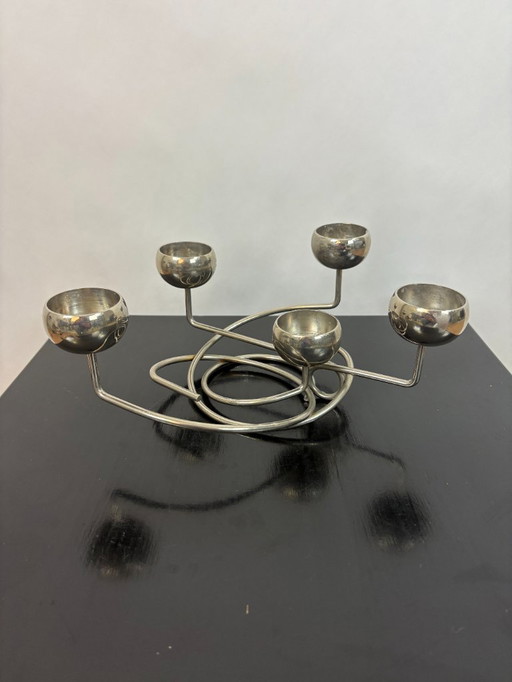 Draadmetalen design waxinelichthouder