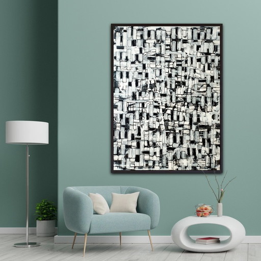 Composición abstracta XXL de Natia Antadze