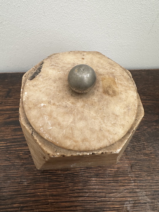 Image 1 of Tabatière en Marbre Art-Deco