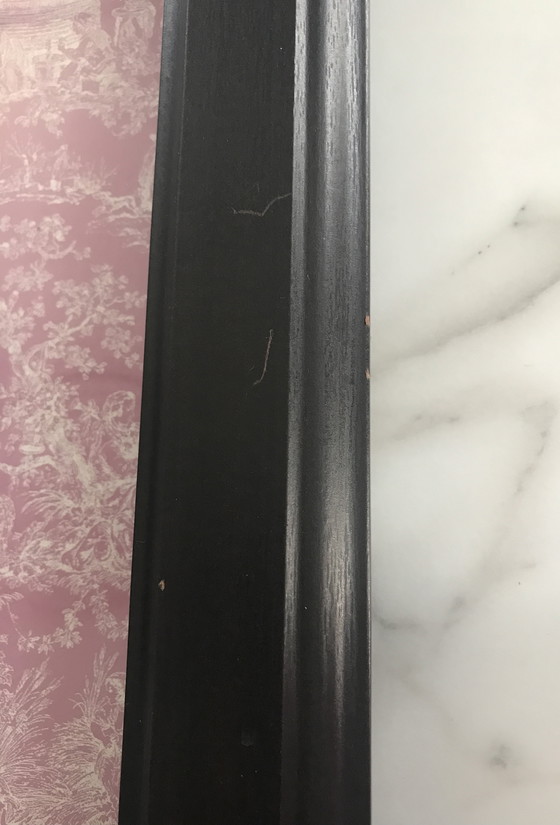 Image 1 of Decorative frame Fauteuil on Toile de Jouy