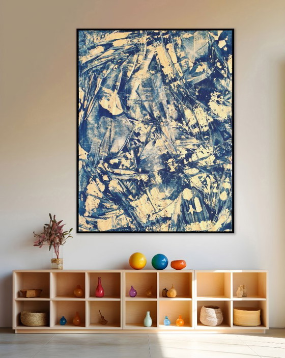 Jürgen Angeler - Golden Vibrating Bell – Paintings & Drawings, Canvas (photo 8 of 24)