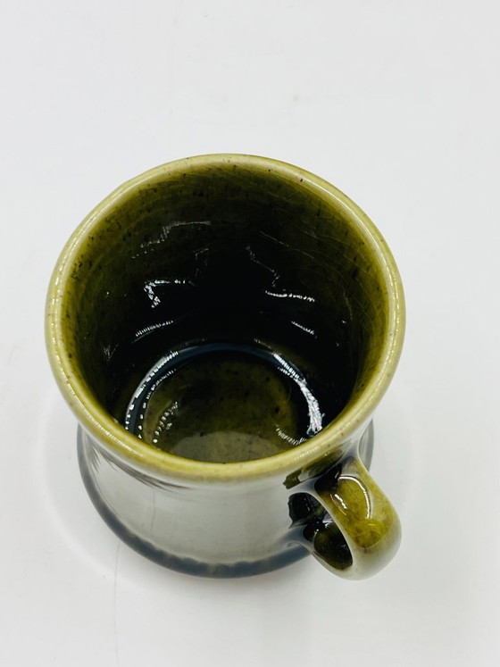 Image 1 of Set 6 Tazzine Espresso Deco Hälsingborg Bari 15/1 Oliva