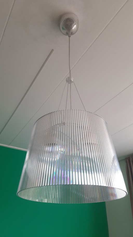 3x Kartell, GÈ crystal, hanglamp, transparant