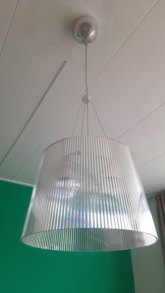 Image 1 of 3x Kartell, GÈ crystal, lampada a sospensione, trasparente