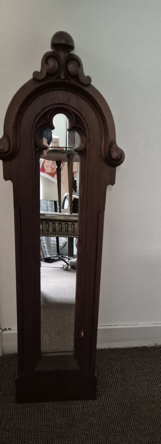 Image 1 of Narrow antique mirror