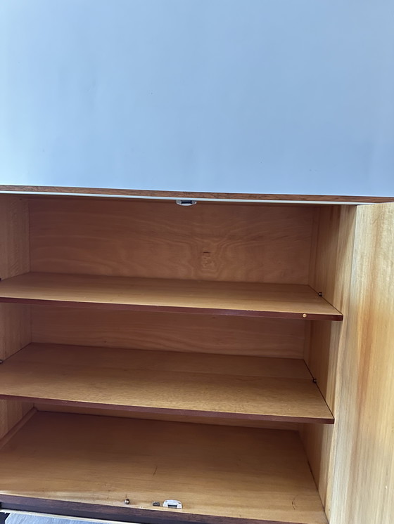 Image 1 of Mid Century Low Board kast