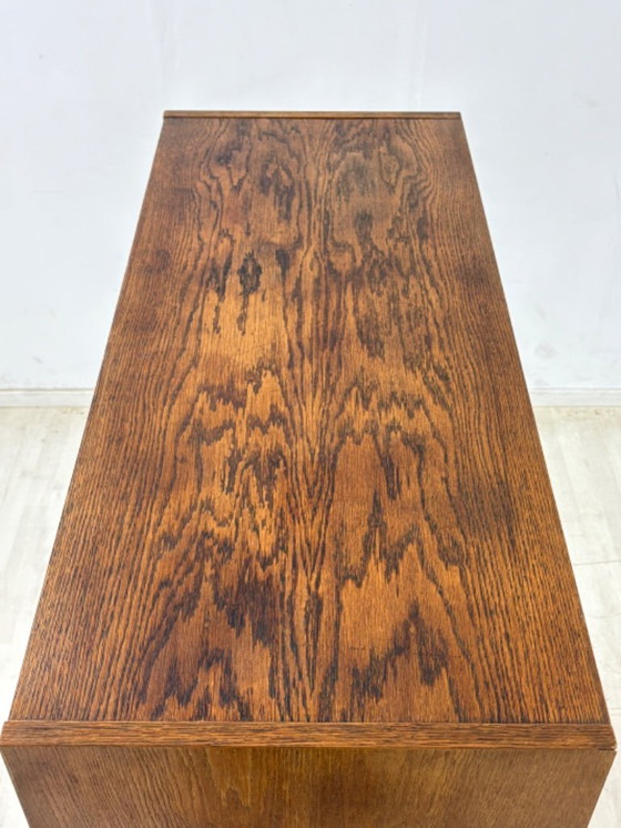 Image 1 of Vintage Hellerau highboard linnenkast kast schotelkast