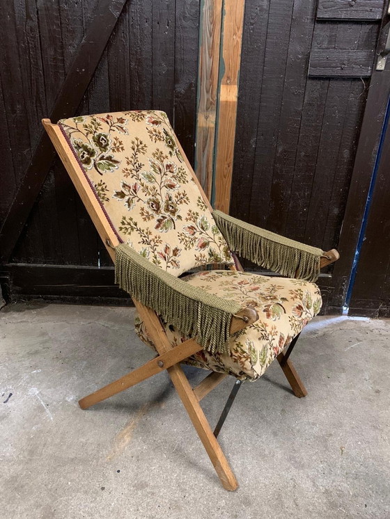 Image 1 of Autentico e unico klapstoel vintage con franchi