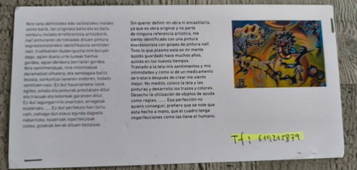 Brutalist Painting – schilderijen tekeningen, Canvas (photo 2 of 7)
