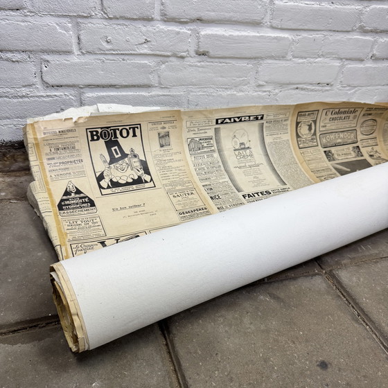 Image 1 of Handgemaakt Origineel vintage reclamebehang