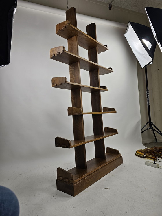 Image 1 of Mobiletto da parete o divisorio in rovere