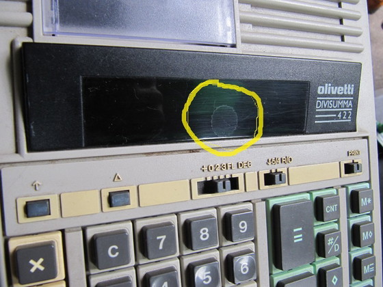 Image 1 of 3x Calculadoras Olivetti Divisumma 422, LOGOS 49/40-a M.Bellini