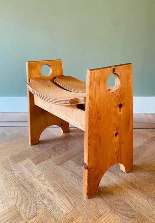 60er Jahre Zweedse Design Kruk, Gilbert Marklund für Furunickarn